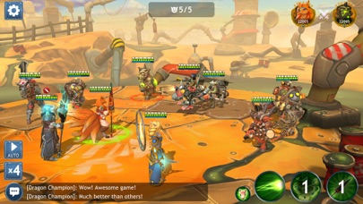 Dragon Champions: War RPG Game Screenshot