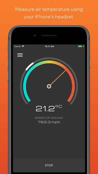 Screenshot #1 pour Ondo - Thermometer