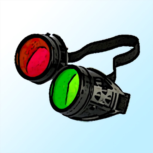 Colorblind Goggles Icon