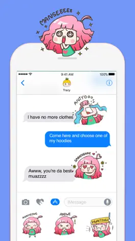 Game screenshot Oppa Stickers apk