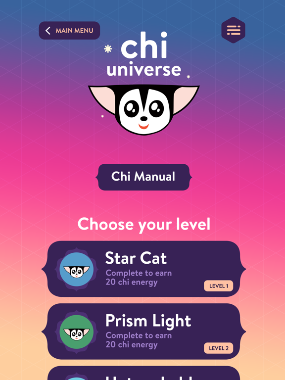 Chi Universe Yoga iPad screenshot 3 - Health & Fitness app