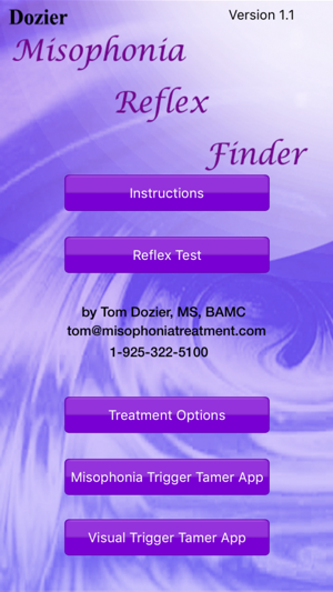 Misophonia Reflex Finder