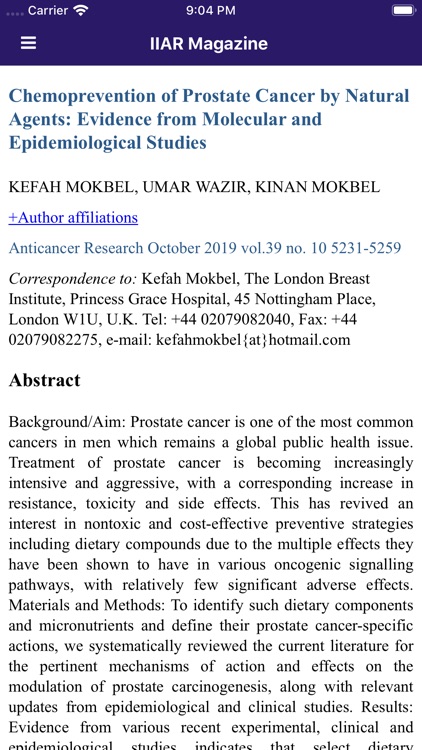 Anticancer Research screenshot-4