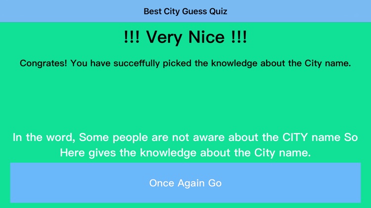 Best City Guess Quiz screenshot-5