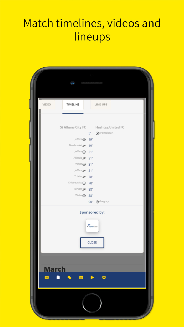 St Albans City FC App