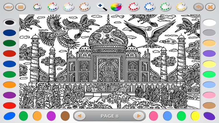 Intricate Coloring 3 Lite screenshot-8