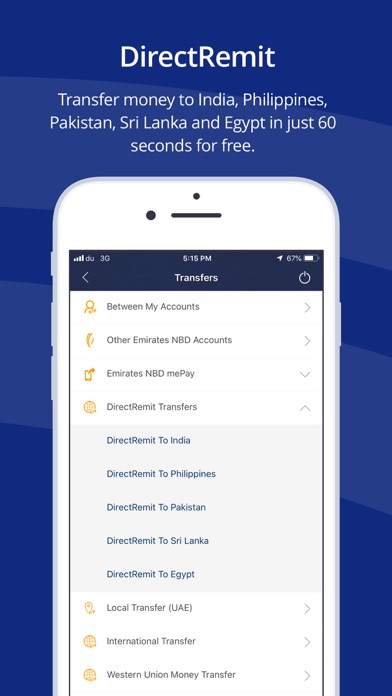 Emirates NBD Screenshot