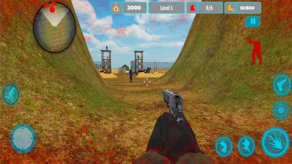 #4. Army Commando Shooting Games (iOS) 由: Muhammad Asif