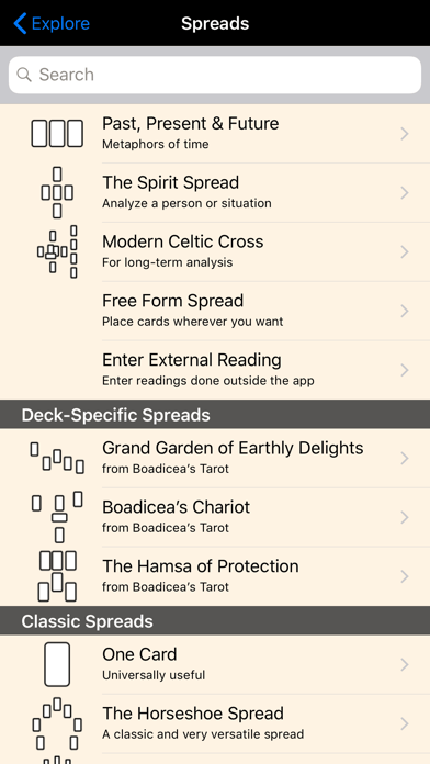 Boadicea's Tarot Screenshot