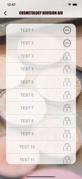 Game screenshot Cosmetology Exam Revision Aid apk