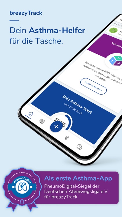 breazyTrack - die Asthma-App