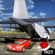 Cargo Plane Car Transport 3D