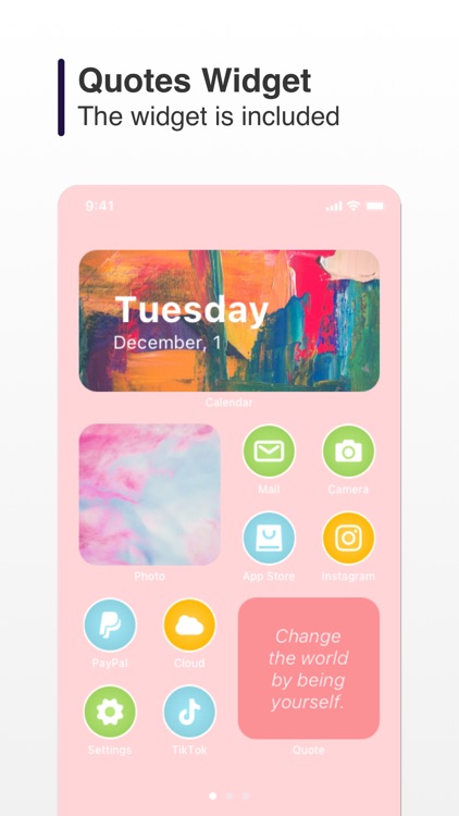 Aesthetic: Icons Widgets Theme