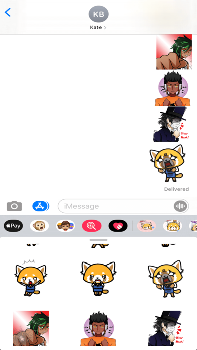 MomentSQ™ Aggretsuko Stickers2 Screenshot