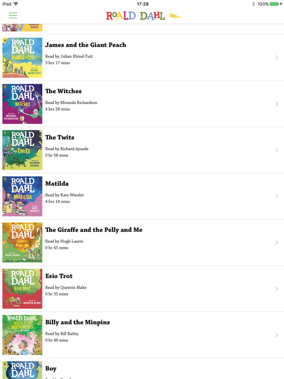 Roald Dahl Audiobooksのおすすめ画像5