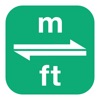 Meters to Feet | m to ft icon