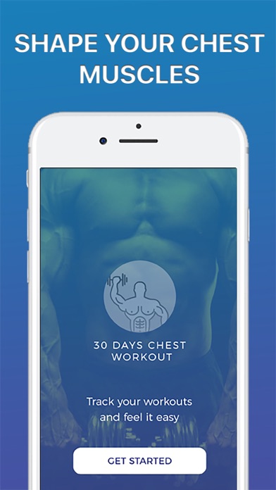 30 Days Chest Workoutのおすすめ画像1