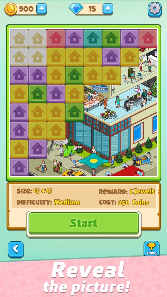 #5. Pixel Cross™-Puzzle Page Game (iOS) Podle: Yunbu