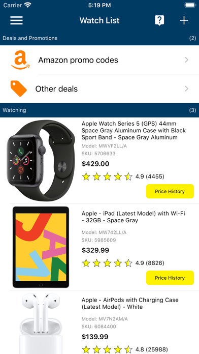 Price Watch for Best Buy Screenshot