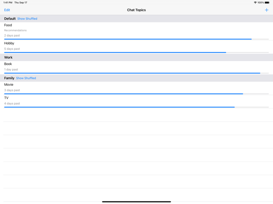 Screenshot #4 pour Chat Topics