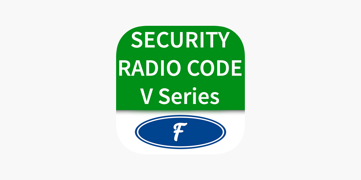 Ford V Radio Security Code on the App Store