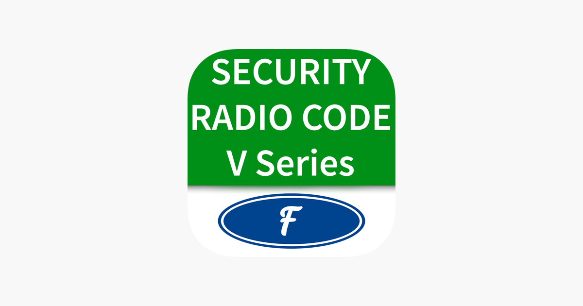 Ford V Radio Security Code on the App Store