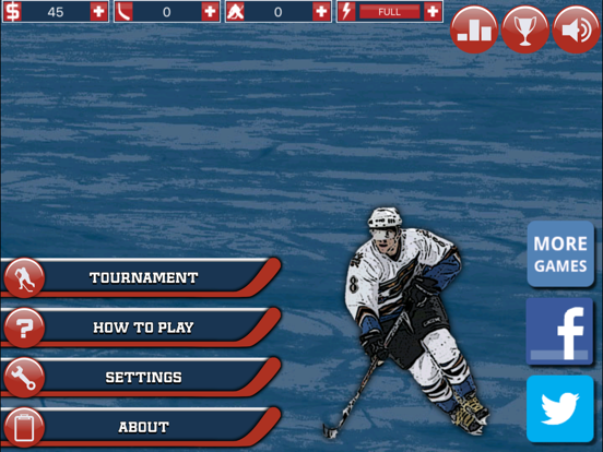 Hockey MVP iPad screenshot 5 - Games app