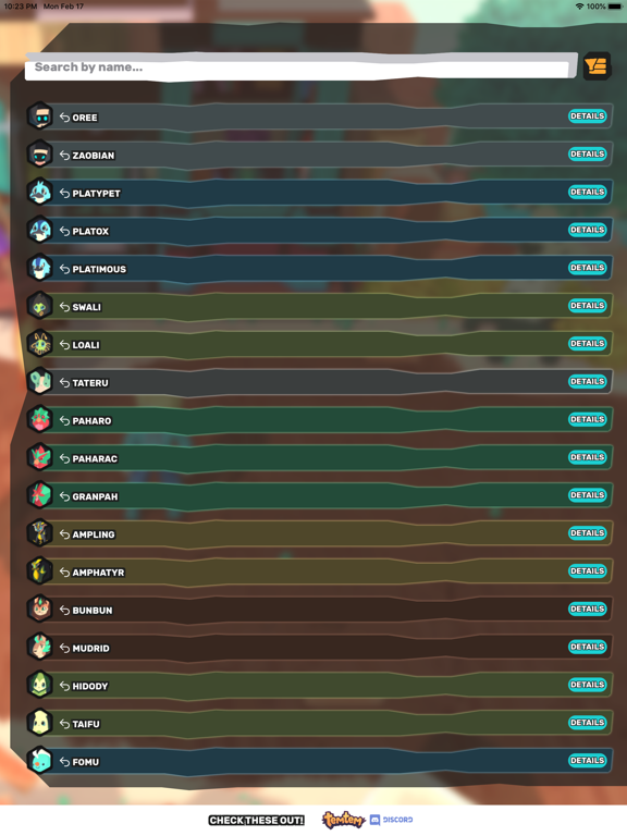 Screenshot #6 pour Tempedia: TemTem Helper