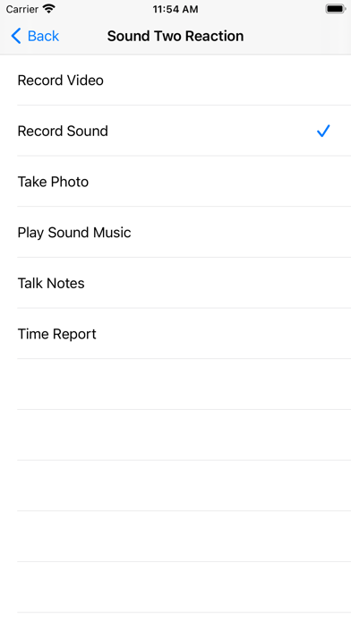 Sound Counting Detection Screenshot