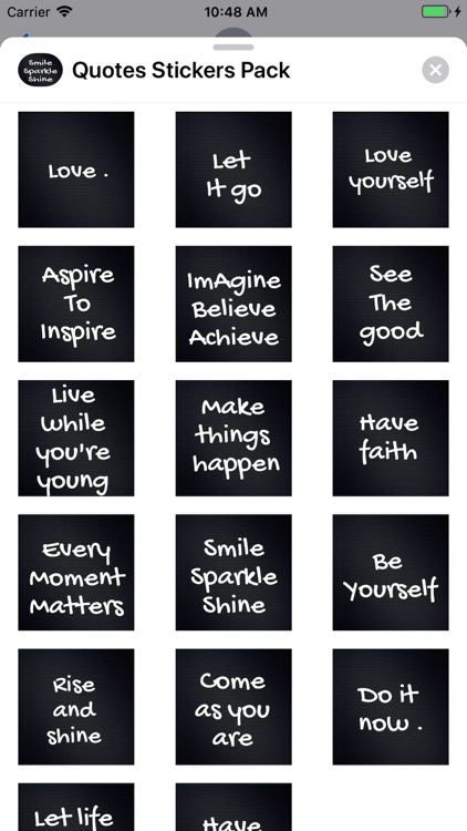 Quotes Stickers Pack