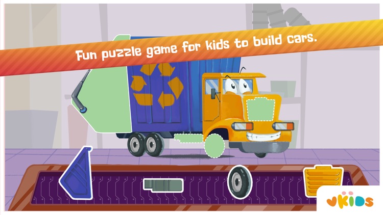 Vkids Vehicles: Games for kids