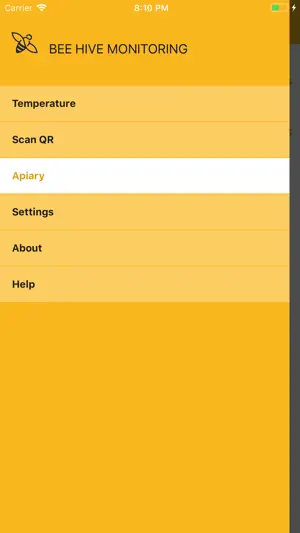 Bee hive monitoring screenshot 4