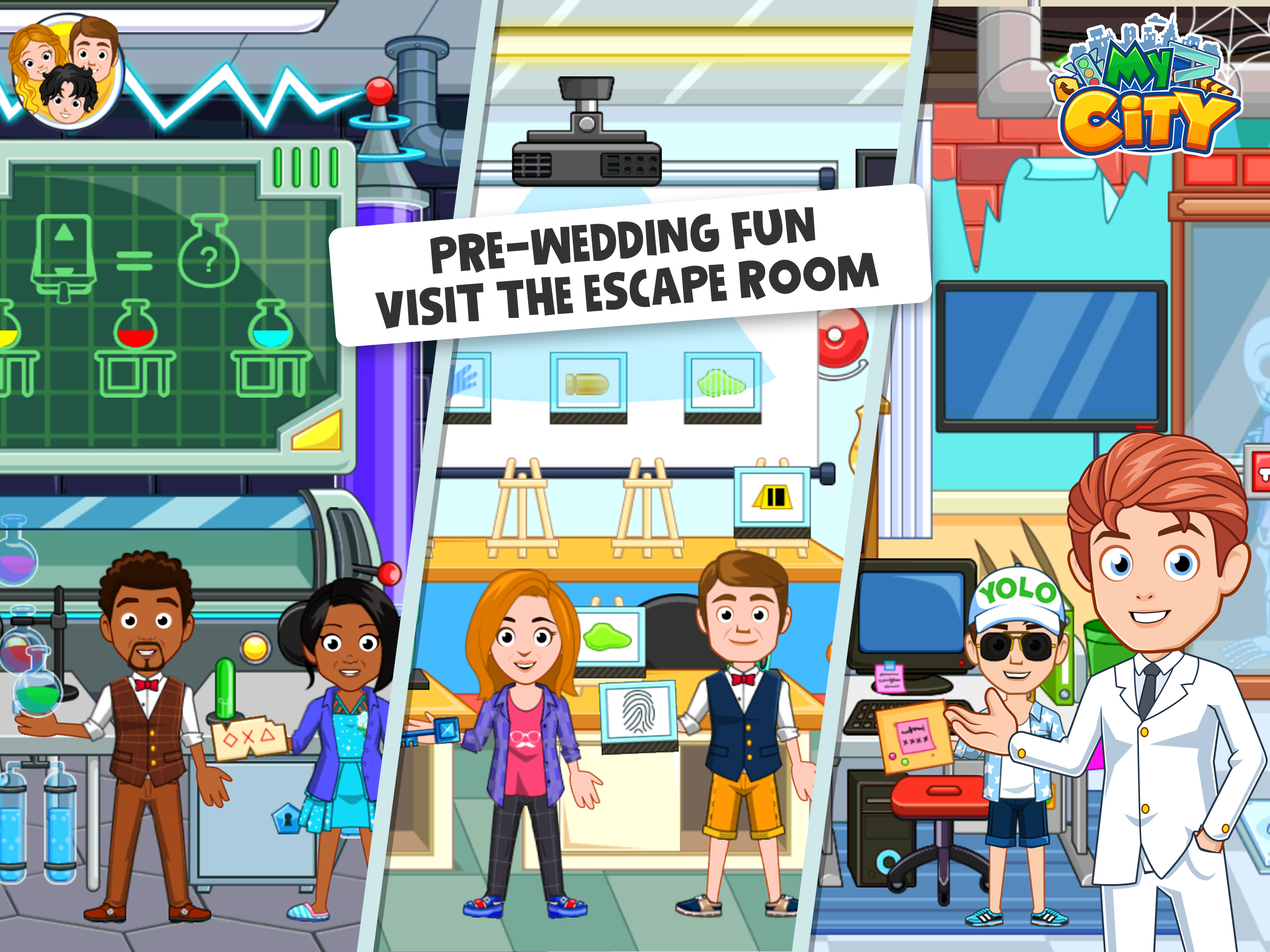 My City: Dream Wedding Party
