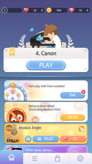 Healing Tiles : Guitar & Piano Screenshot