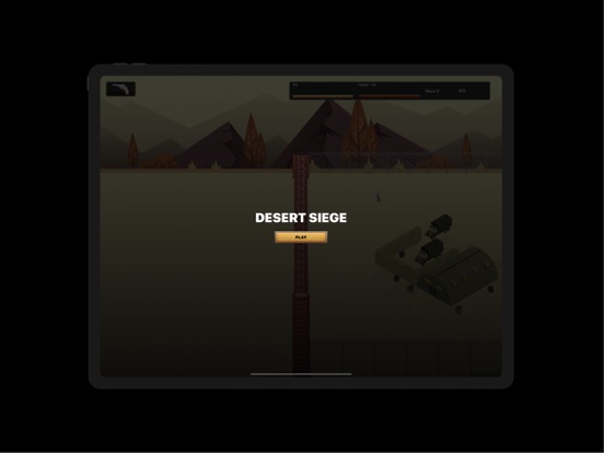 Desert Siege: Stick Shooter iPad screenshot 1 - Games app