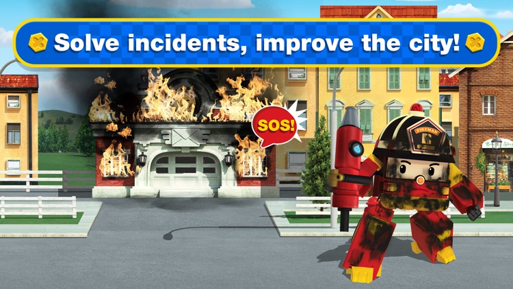 Robocar Poli Rescue Super Cars screenshot-4
