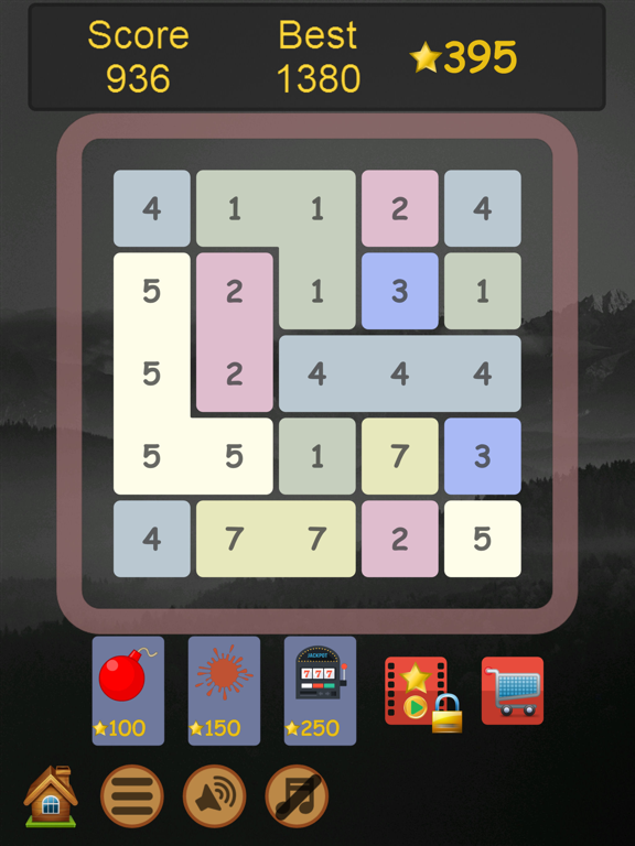 Screenshot #5 pour Merge Blocks Puzzle Game