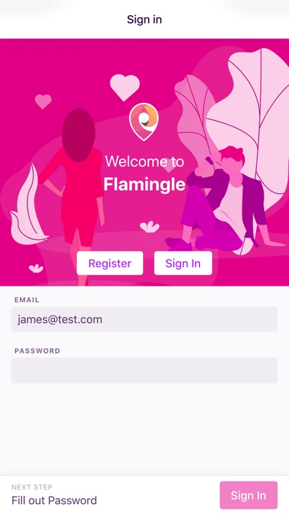 Flamingle Social