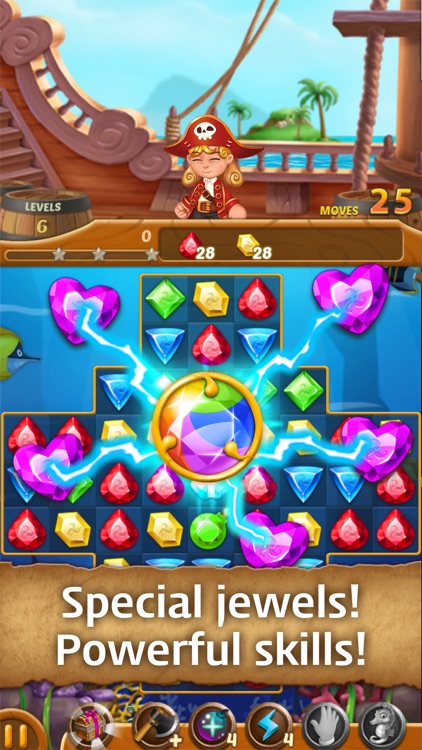 Jewels Ocean: Match3 Puzzle