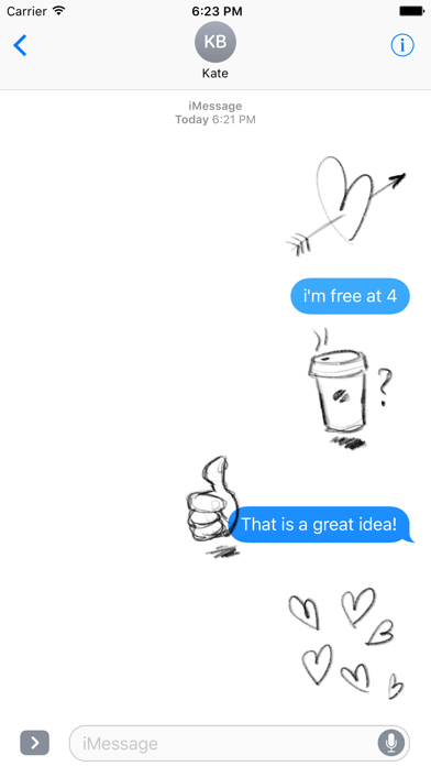 How to cancel & delete Pencil Doodles Sticker Pack from iphone & ipad 2