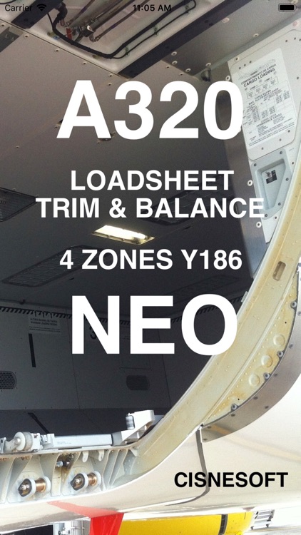 A320 NEO LOADSHEET Y186 4z