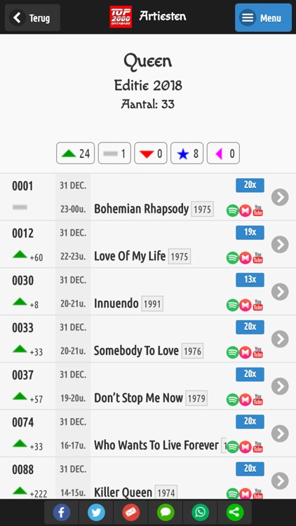 Top2000 Database screenshot-3