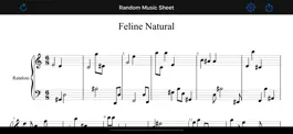 Game screenshot Random Music Sheet apk