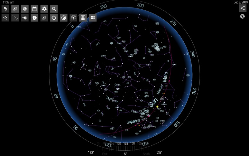 Screenshot #1 pour SkyORB 2021 Astronomie Lite