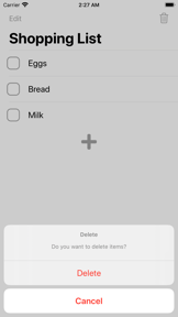 Shopping List :) screenshot