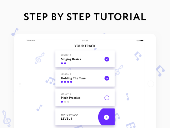 Screenshot #5 pour Sing bot: apprendre a chanter
