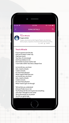 Lyrics.com screenshot 4