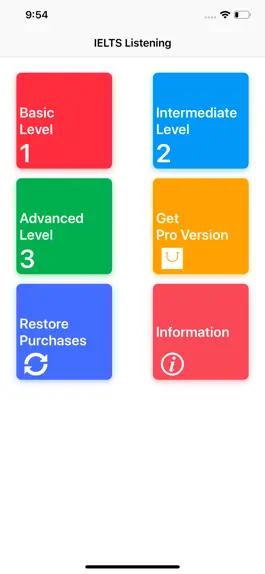 Game screenshot IELTS Listening Best Practice mod apk