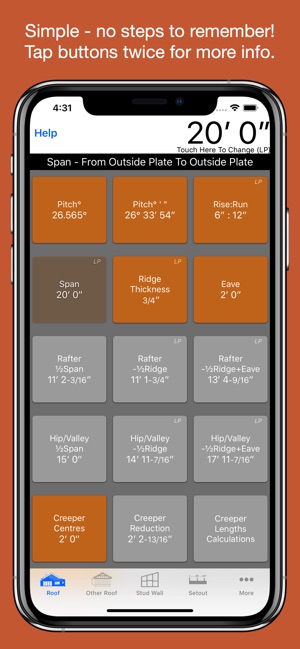 RoofCalc - Roofing Calculator