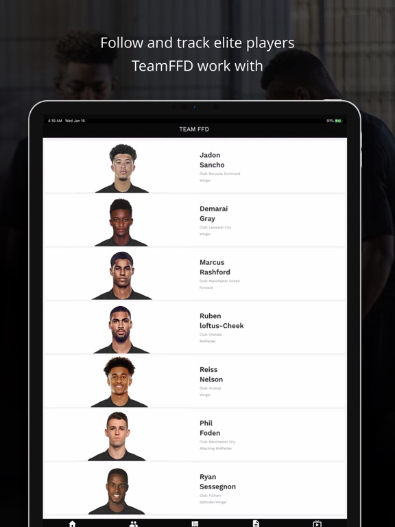 FFDTV iPad screenshot 3 - Sports app